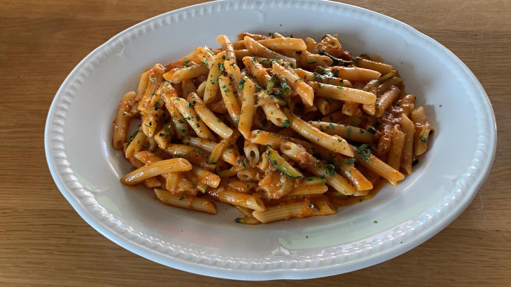 penne con tonno